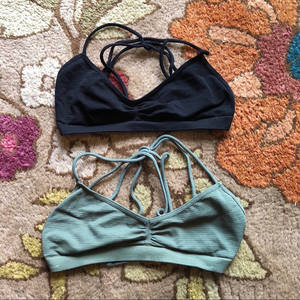 2 Free People Bralettes